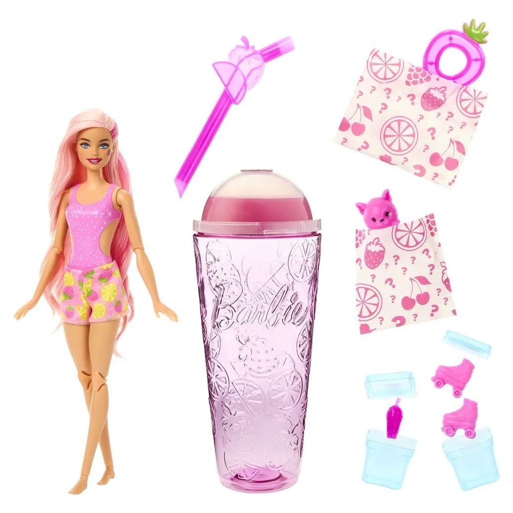 Лялька Barbie Pop Reveal серії Соковиті фрукти – полуничний лимонад (HNW41) - зображення 2