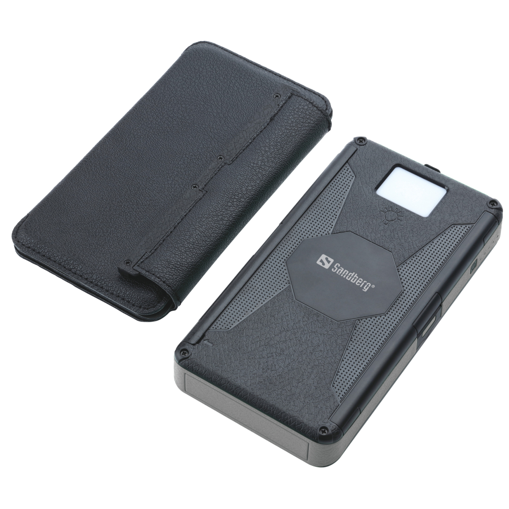 Батарея універсальна Sandberg 20000mAh, Solar 6-Panel/7.5W, USB-C output(20W), USB-A*2/(18W Max) (420-73) - зображення 4