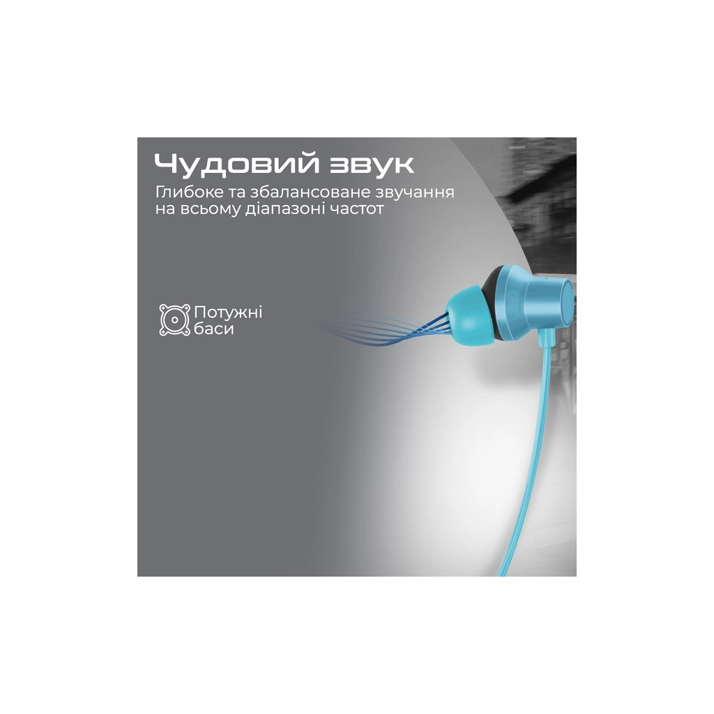 Навушники Promate ANC Velcon Blue (velcon.blue) - зображення 5