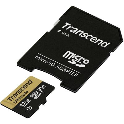 Карта пам'яті Transcend 32GB microSDHC class 10 UHS-I U3 MLC (TS32GUSDU3M) - зображення 3