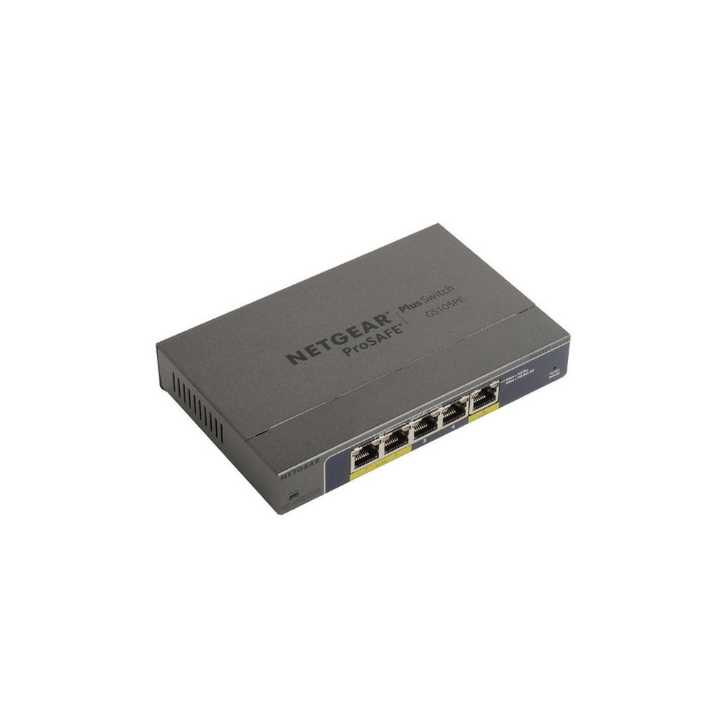 Комутатор мережевий Netgear GS105PE-10000S - зображення 4