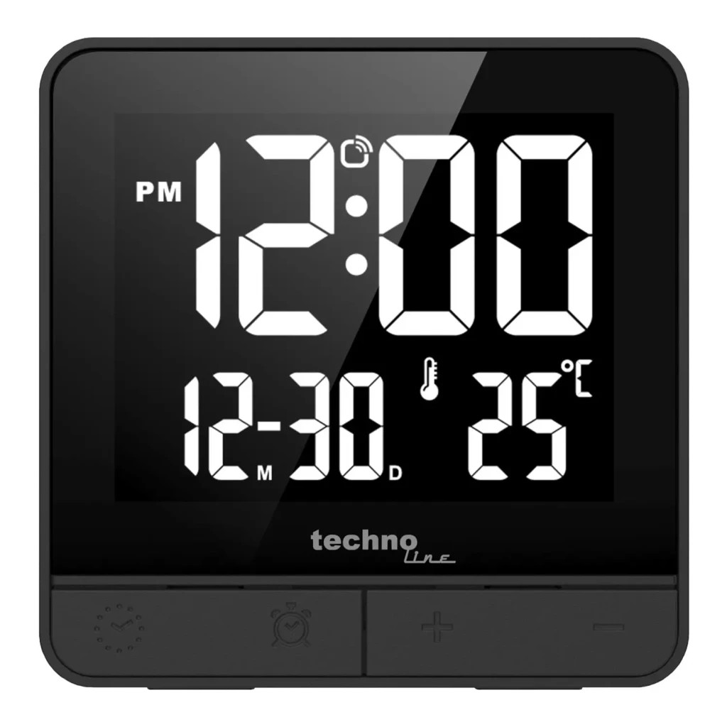 Настільний годинник Technoline WT375 Black (DAS302469) - зображення 3