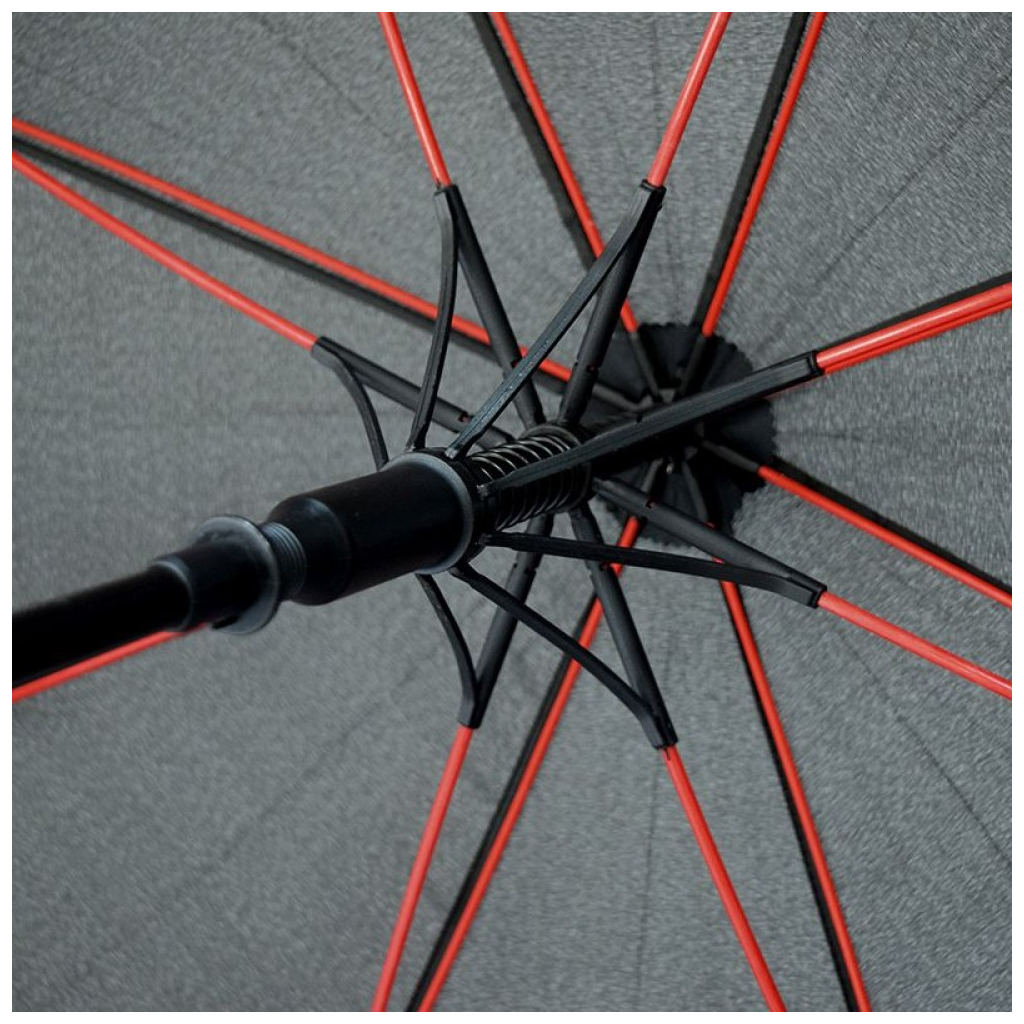Парасоля Line Art Чорно-червона (7130005) - зображення 5