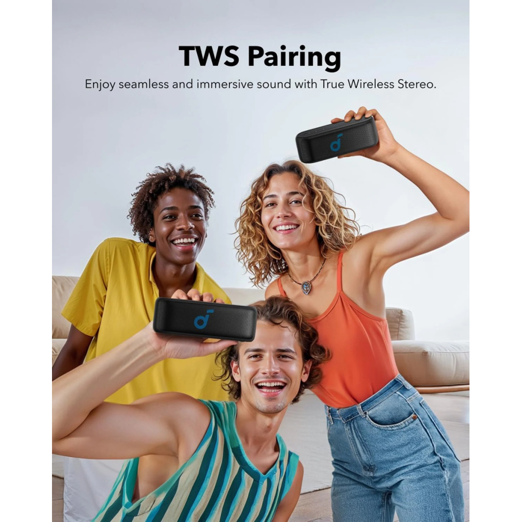 Акустична система Anker SoundCore Select 2S Black (A3171011) - зображення 4