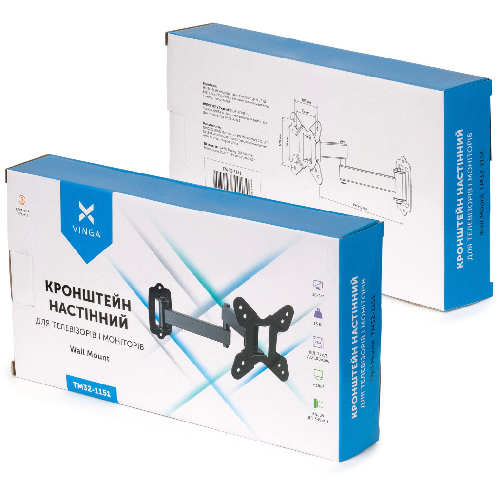 Кронштейн Vinga TM32-1151 - зображення 9