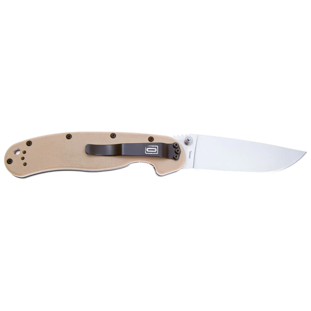 Ніж Ontario Knife RAT I AUS-8 Desert Tan (ON8848DT) - зображення 2