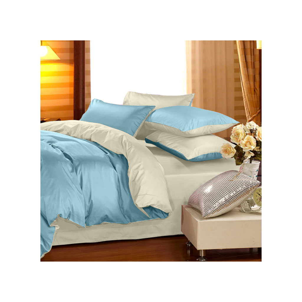 Постільна білизна MirSon Сатин Premium 0845 + 0840 Evans King Size (2200002030274) - зображення 1