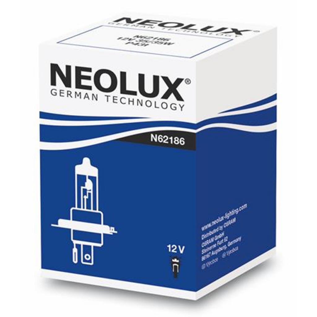 Автолампа Neolux галогенова 35/35W (N62186) - зображення 2
