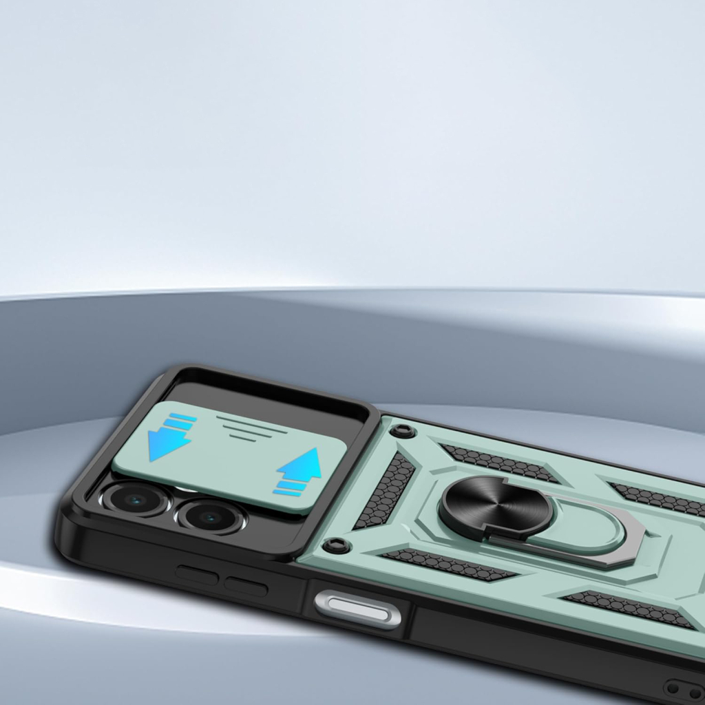 Чохол до мобільного телефона BeCover Military Samsung Galaxy A06 SM-A065 Dark Green (713067) - зображення 2