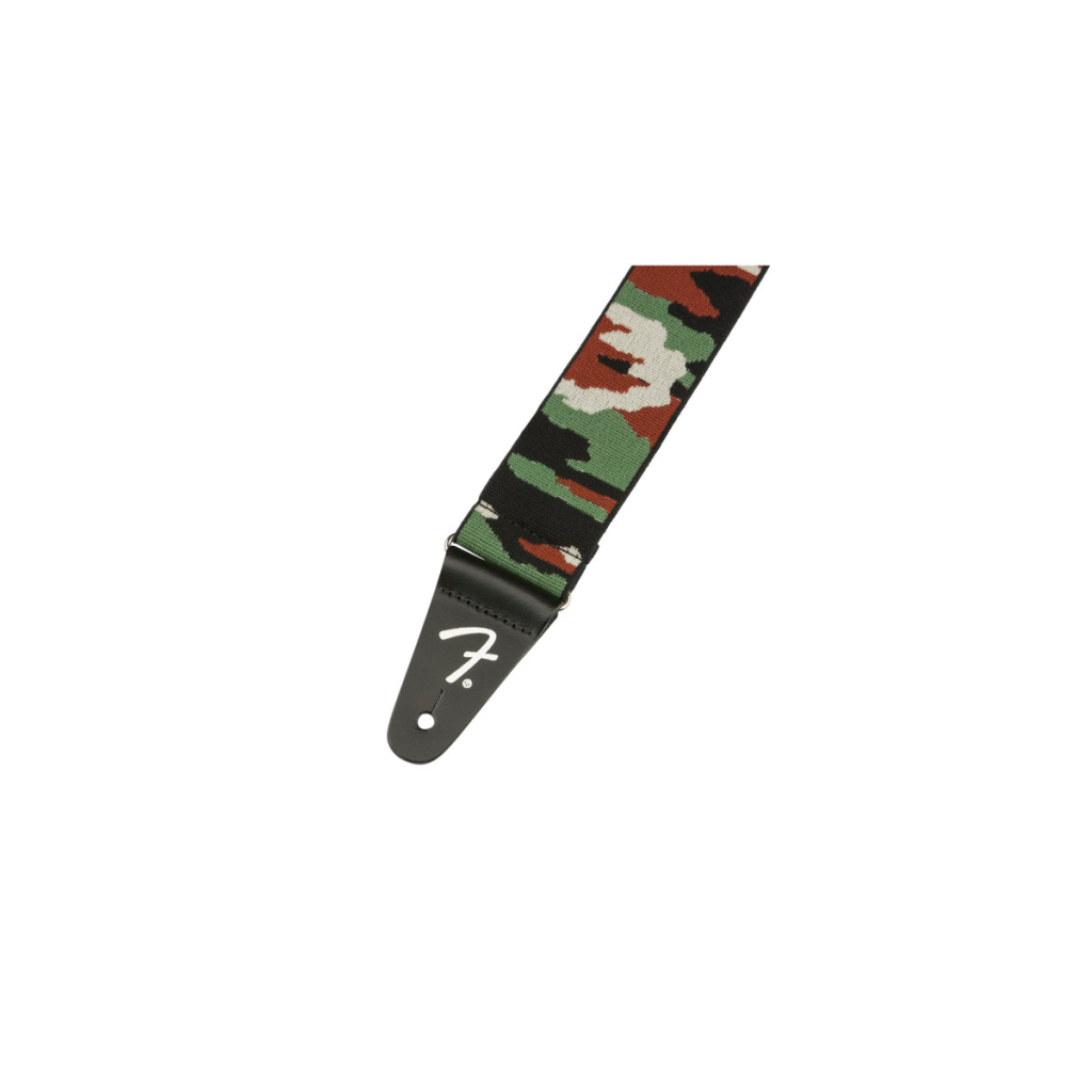 Ремінь для гітари Fender Strap 2" Weighless Camo Woodland (231148) - зображення 2