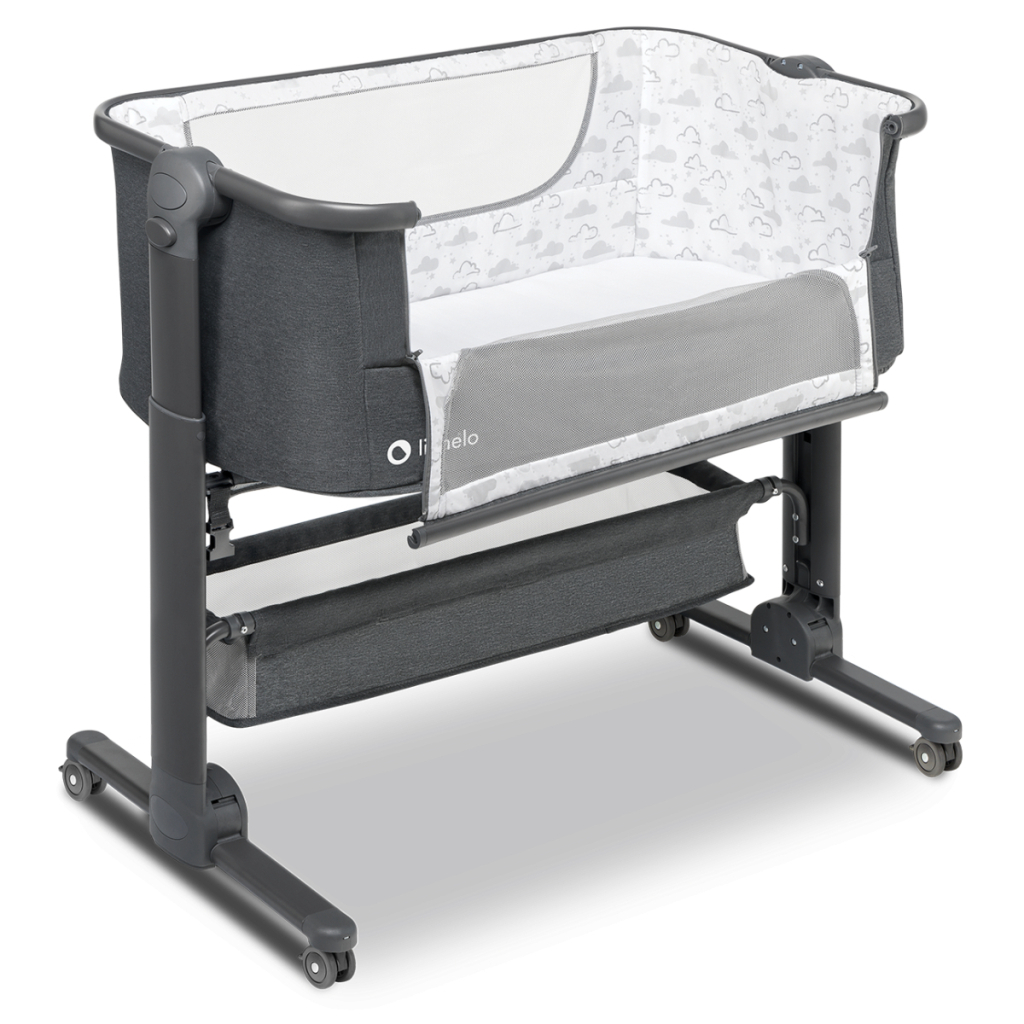 Ліжечко Lionelo приставне Timon Grey (LO-TIMON) - зображення 2