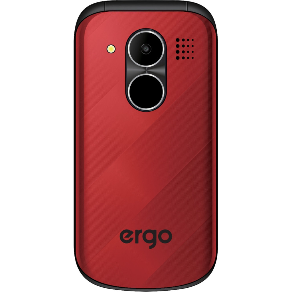 Мобільний телефон Ergo F241 Red - зображення 3