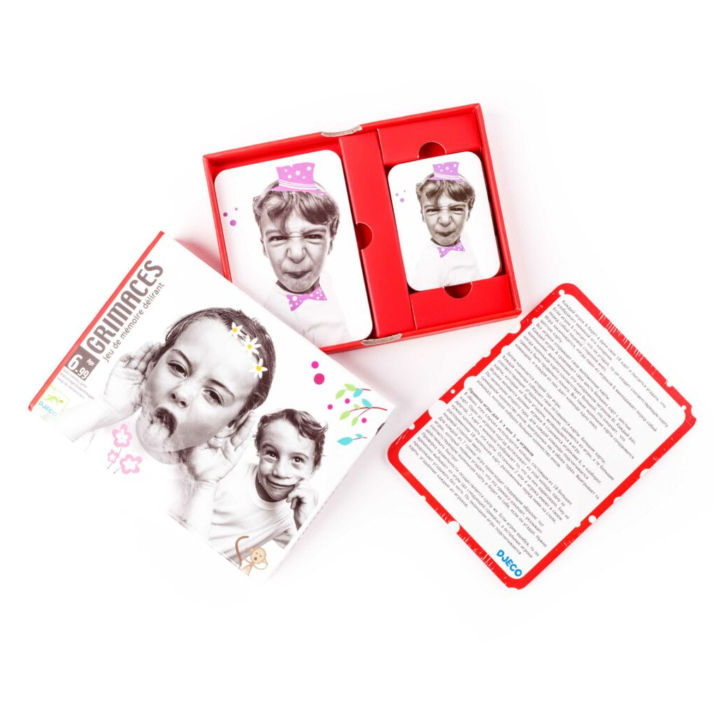 Настільна гра Djeco Гримаси (DJ05169) - зображення 2