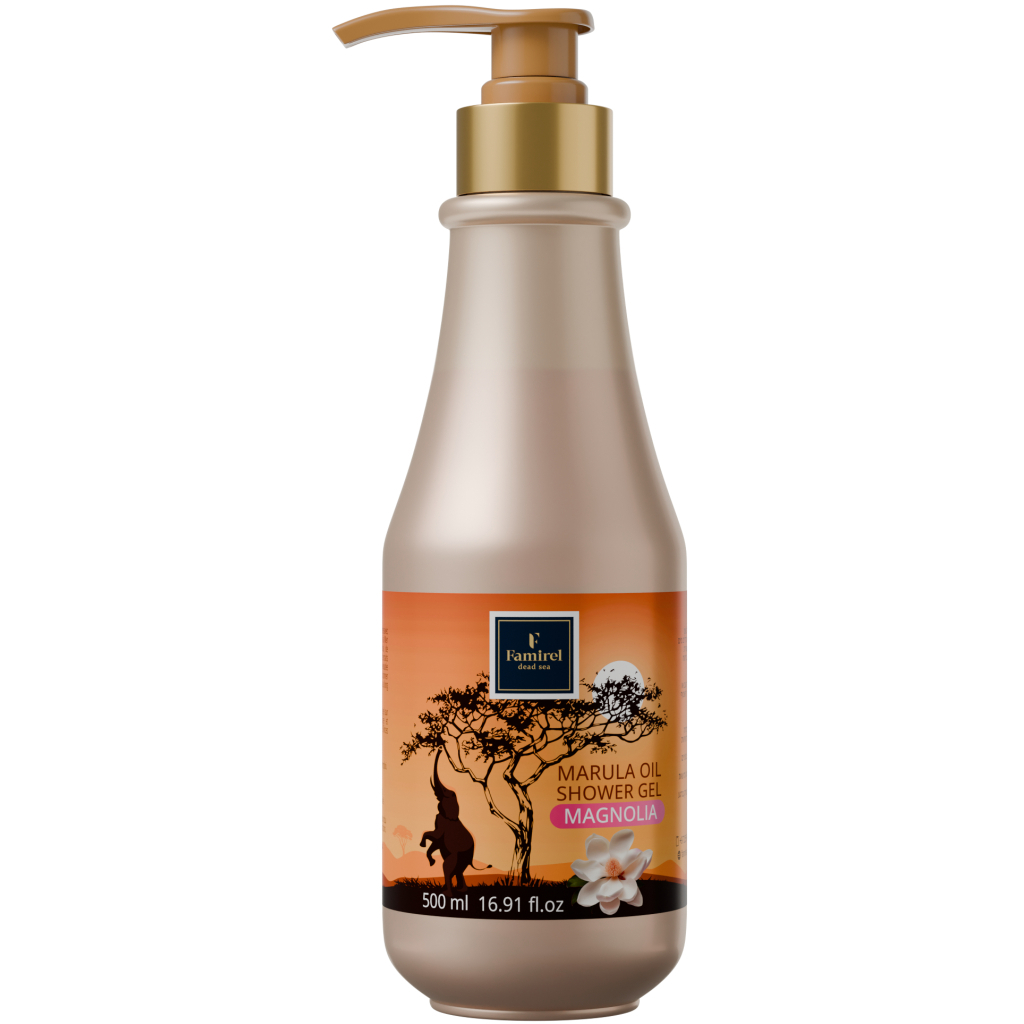 Гель для душу Famirel Marula Oil Магнолія 500 мл (7290114085687) - зображення 1