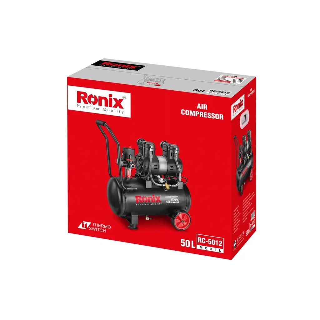 Компресор Ronix 50л, 1680Вт (RC-5012) - зображення 10