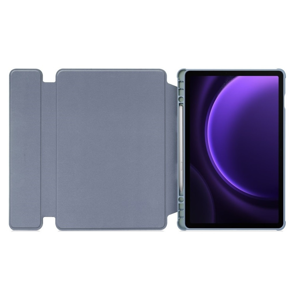 Чохол до планшета BeCover 360° Rotatable Samsung Tab S9 Plus (SM-X810/SM-X816)/S9 FE Plus (SM-X610/SM-X616) 12.4" Purple (710403) - изображение 4