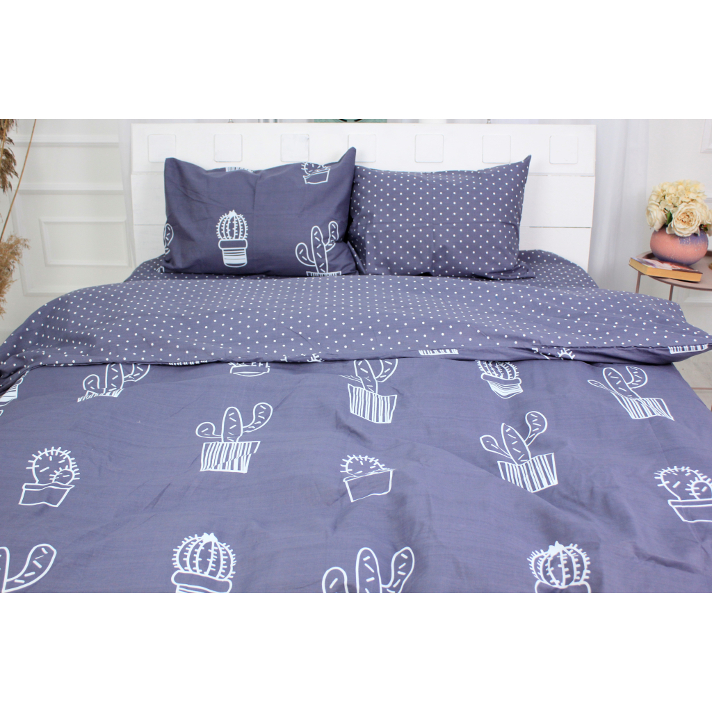 Постільна білизна MirSon Бязь Premium 17-0300 Singapore 2 х 143х210 (2200002316903) - зображення 3