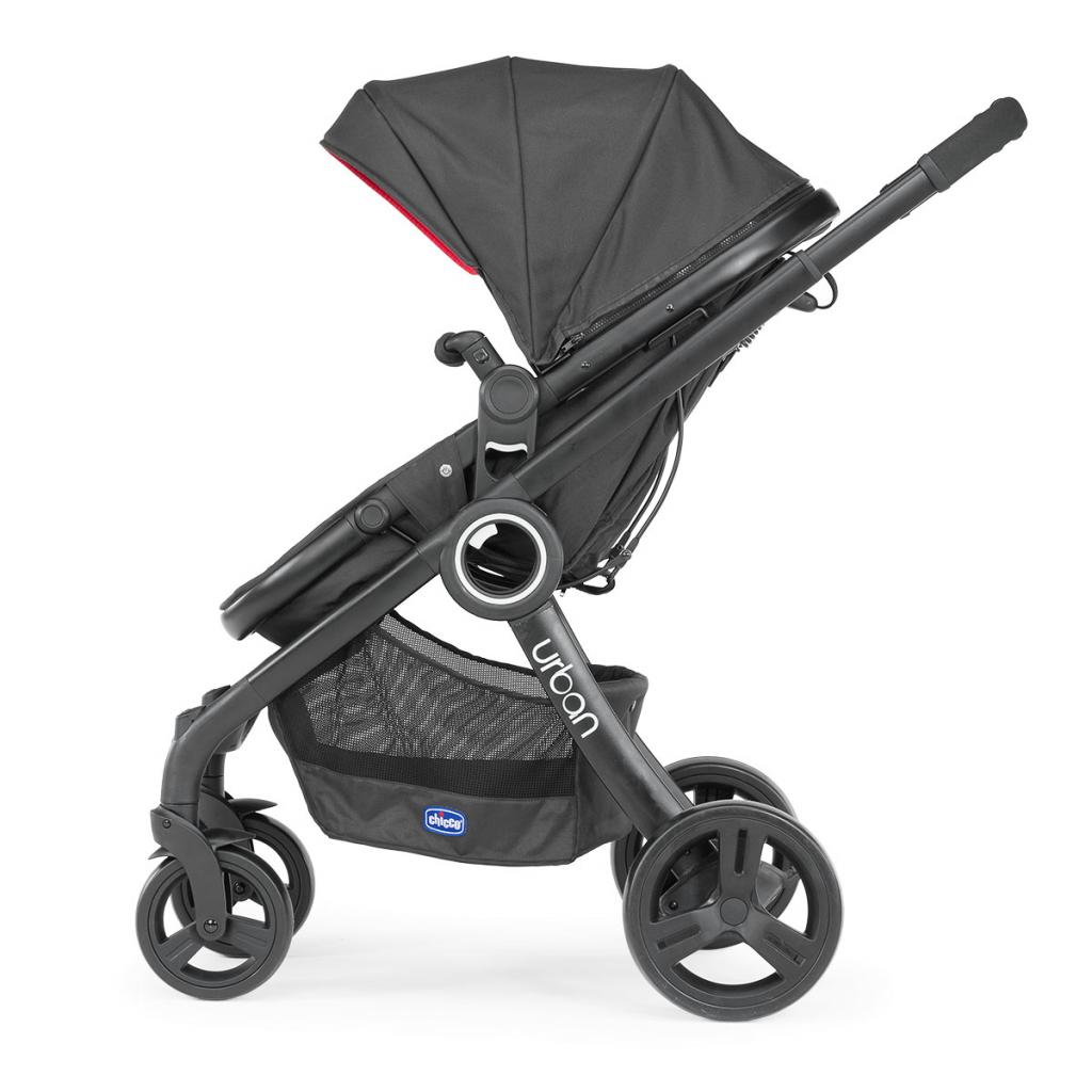 Коляска Chicco Urban Plus Stroller Black (текстиль не входить до комплекту) (79418.95) - зображення 5