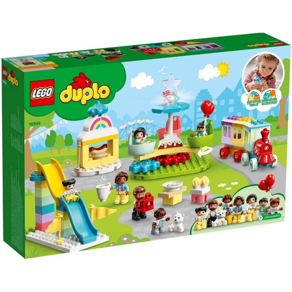 Конструктор LEGO Duplo Парк розваг 95 деталей (10956) - изображение 8