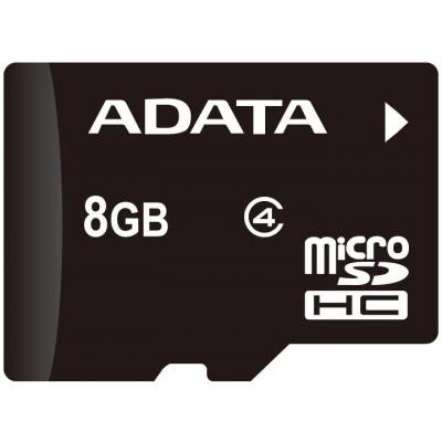 Карта пам'яті ADATA 8GB microSDHC Class 4 (AUSDH8GCL4-ROTGMBK) - зображення 3