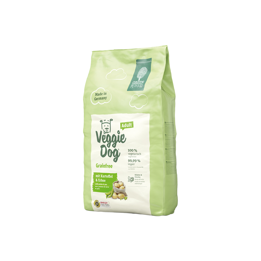 Сухий корм для собак Green Petfood VeggieDog Grainfree 900 г (4032254748038) - зображення 1