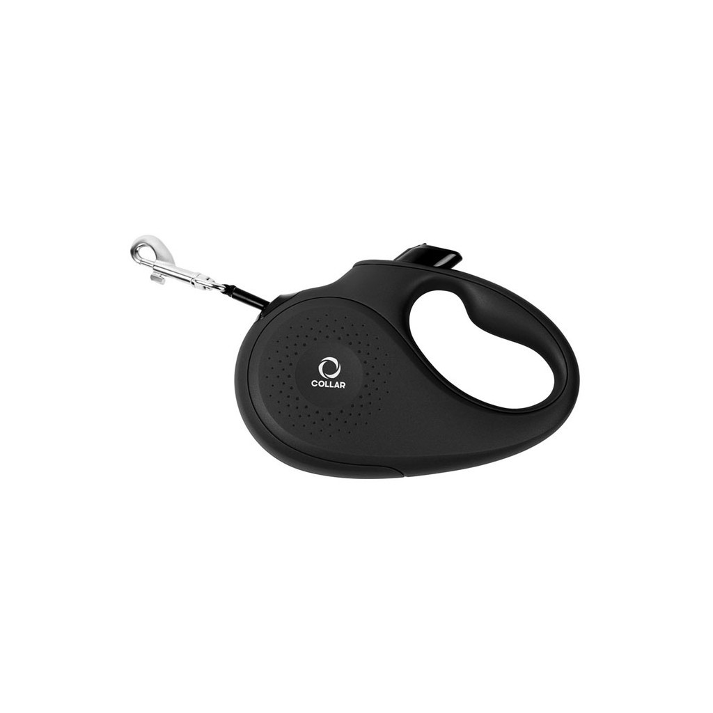 Повідець для собак Collar стрічка M до 25 кг 5 м чорний (81251) - зображення 2