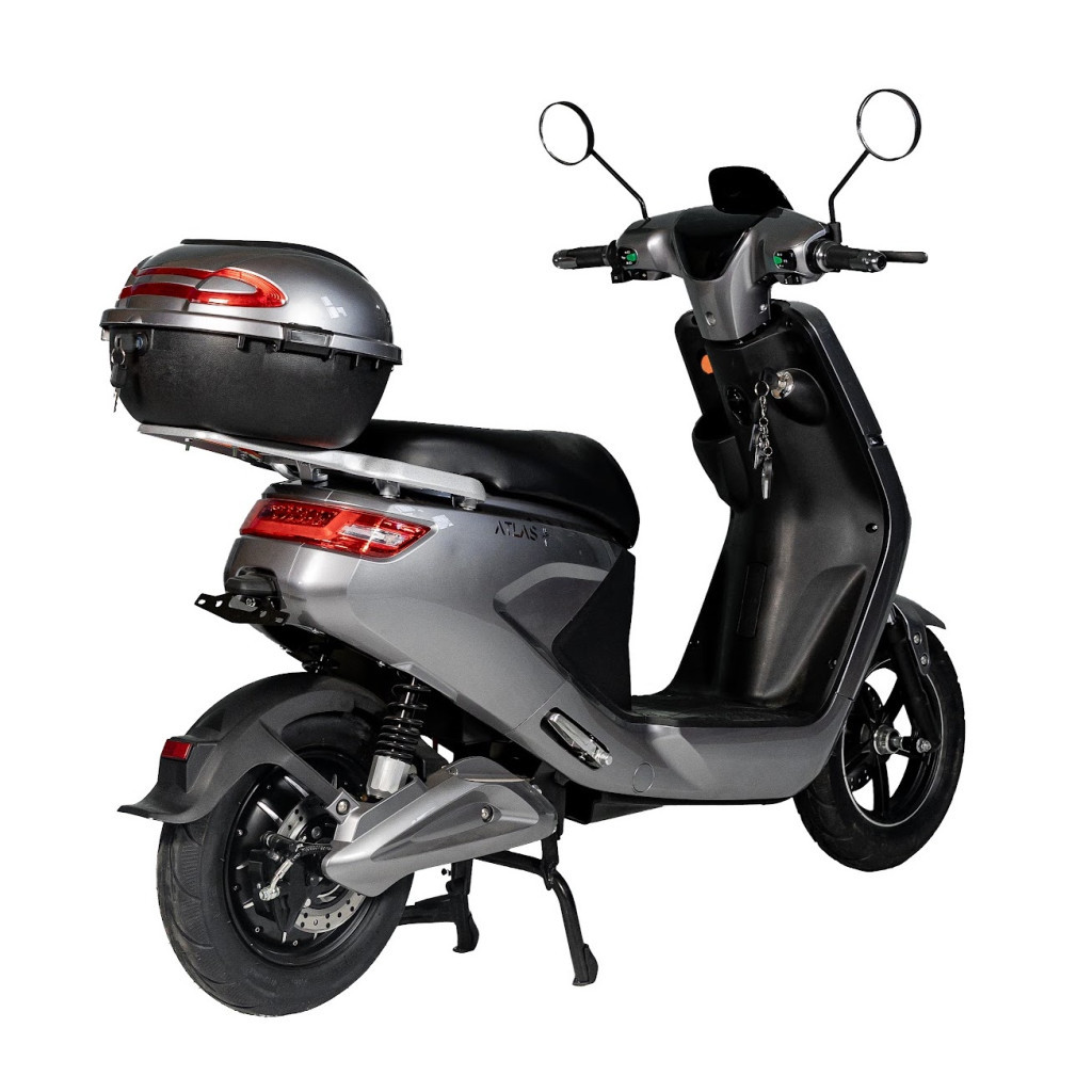 Електроскутер Atlas Joy Lithium Grey (3022) - зображення 4