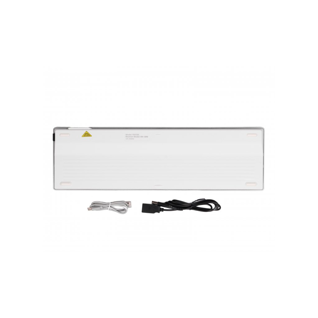 Клавіатура A4Tech FBX50C USB/Bluetooth White (4711421972772) - зображення 7