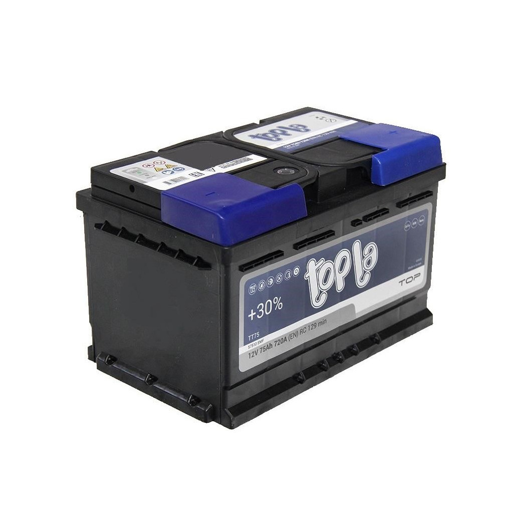 Акумулятор автомобільний Topla 75 Ah/12V TOP Euro (118 072) - зображення 3