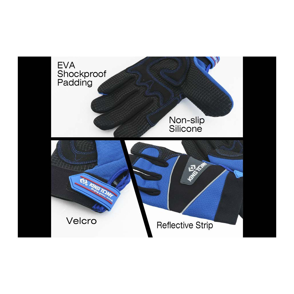 Захисні рукавиці KING TONY р. XXL (9TH43-XXL) - зображення 3