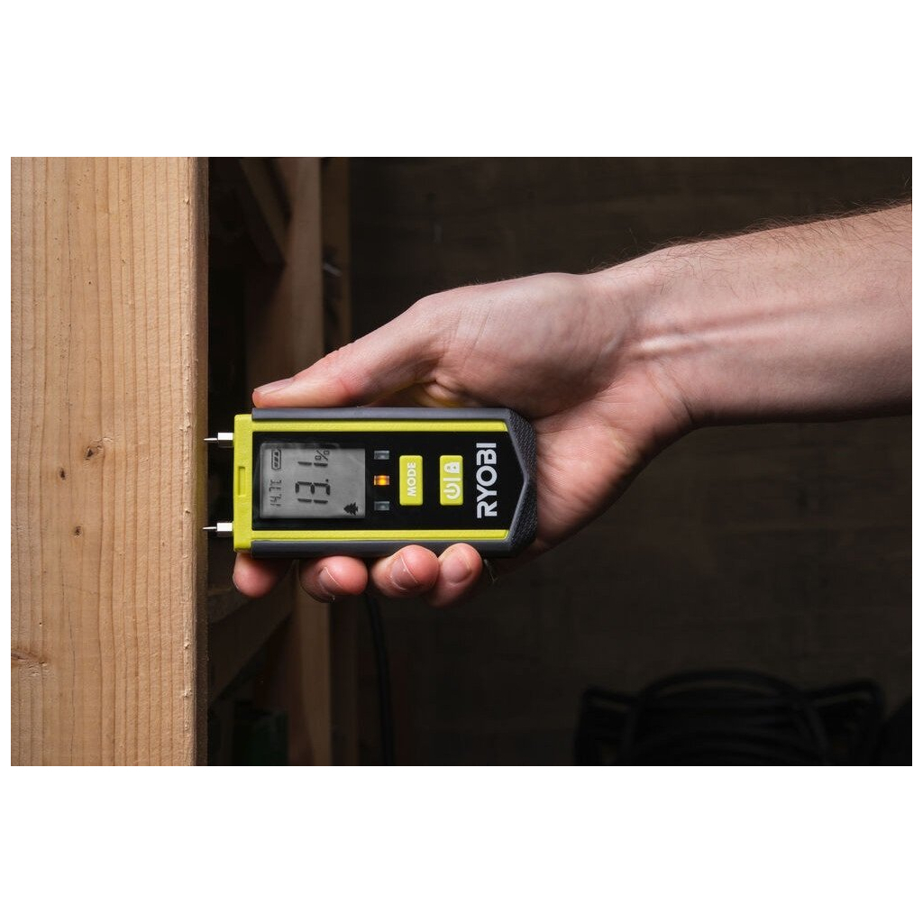 Вологомір Ryobi RBPINMM1 деревина/штукатурка/бетон ±2% (5133005032) - зображення 8