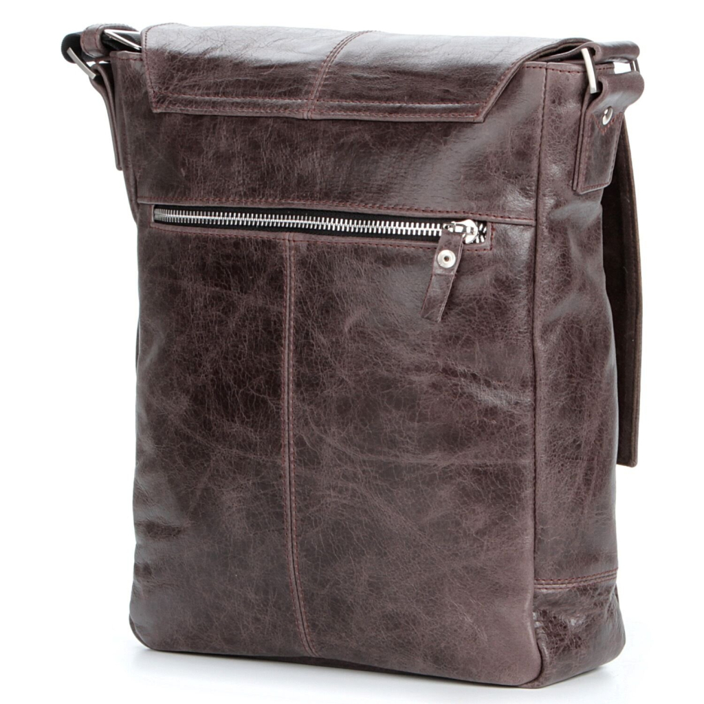 Сумка Shvigel Шкіряна Коричнева (00796) - зображення 6