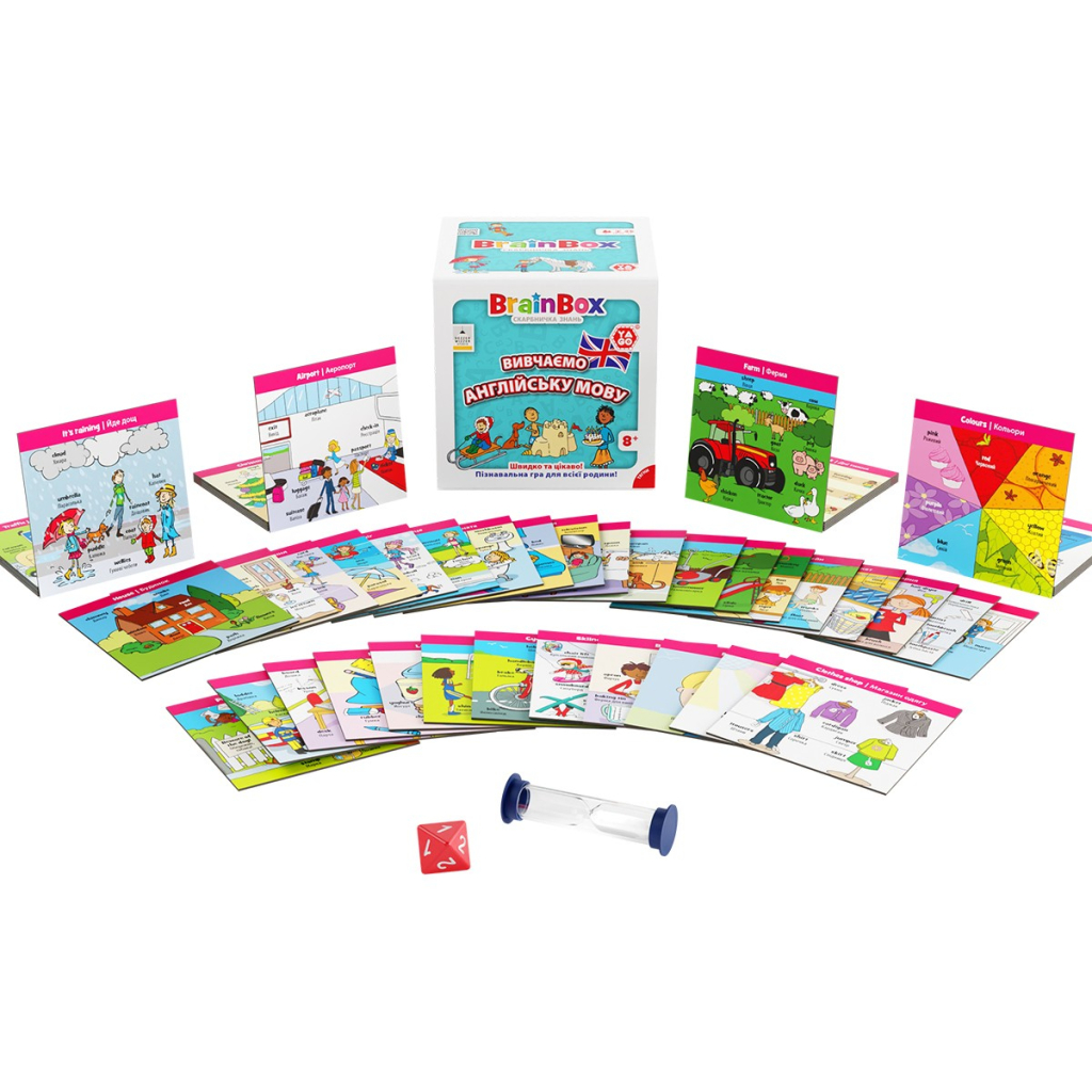 Настільна гра YaGo пізнавальна Вивчаємо англійську мову (BZZBRLLE01UA) - изображение 3