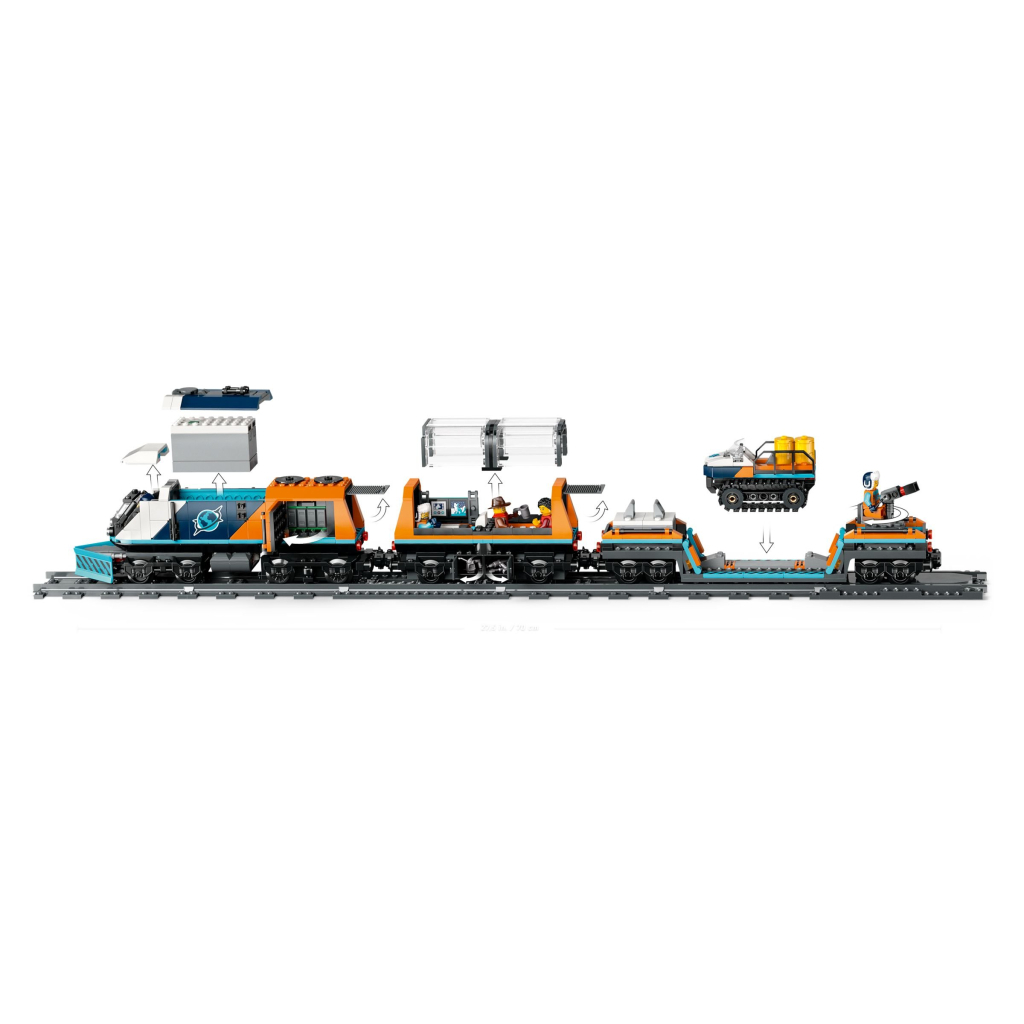 Конструктор LEGO City Арктичний дослідний експрес (60470) - зображення 5