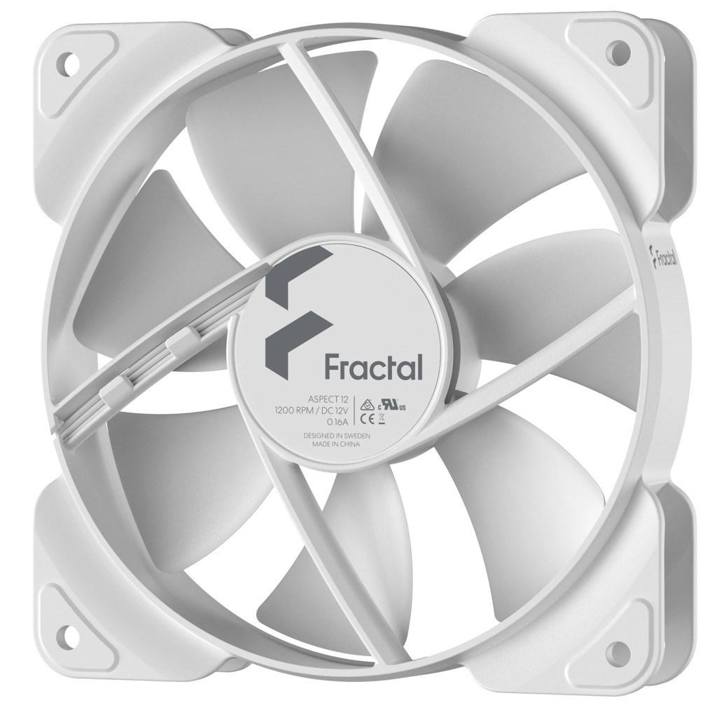 Кулер до корпусу Fractal Design Aspect 12 White (FD-F-AS1-1202) - зображення 2