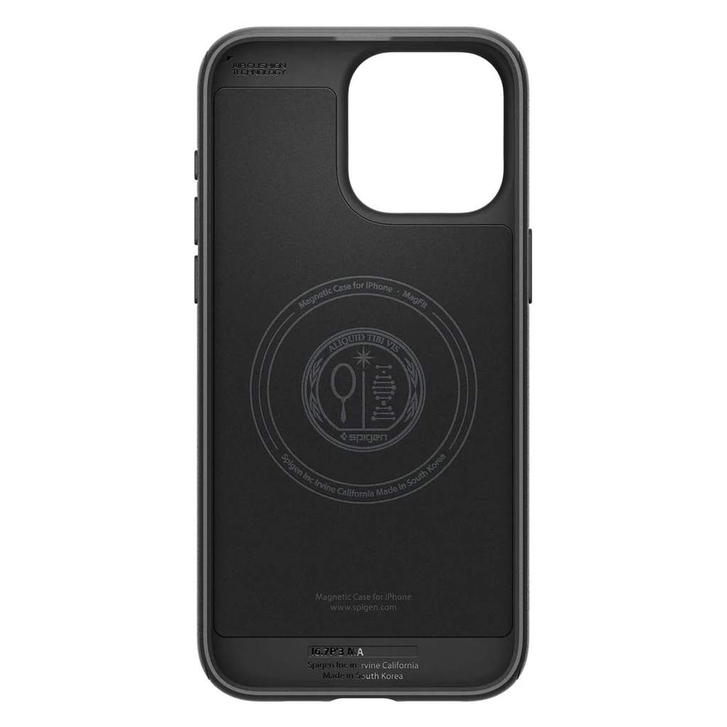 Чохол до мобільного телефона Spigen Apple iPhone 15 Pro Max Mag Armor MagFit Matte Black (ACS06597) - зображення 3