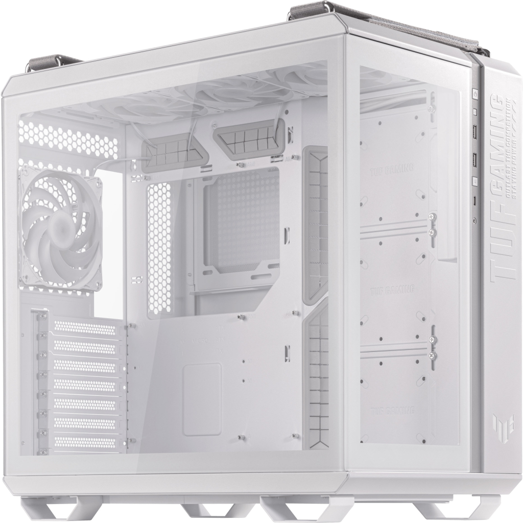 Корпус ASUS TUF Gaming GT502 Plus White (90DC0093-B19000) - зображення 4