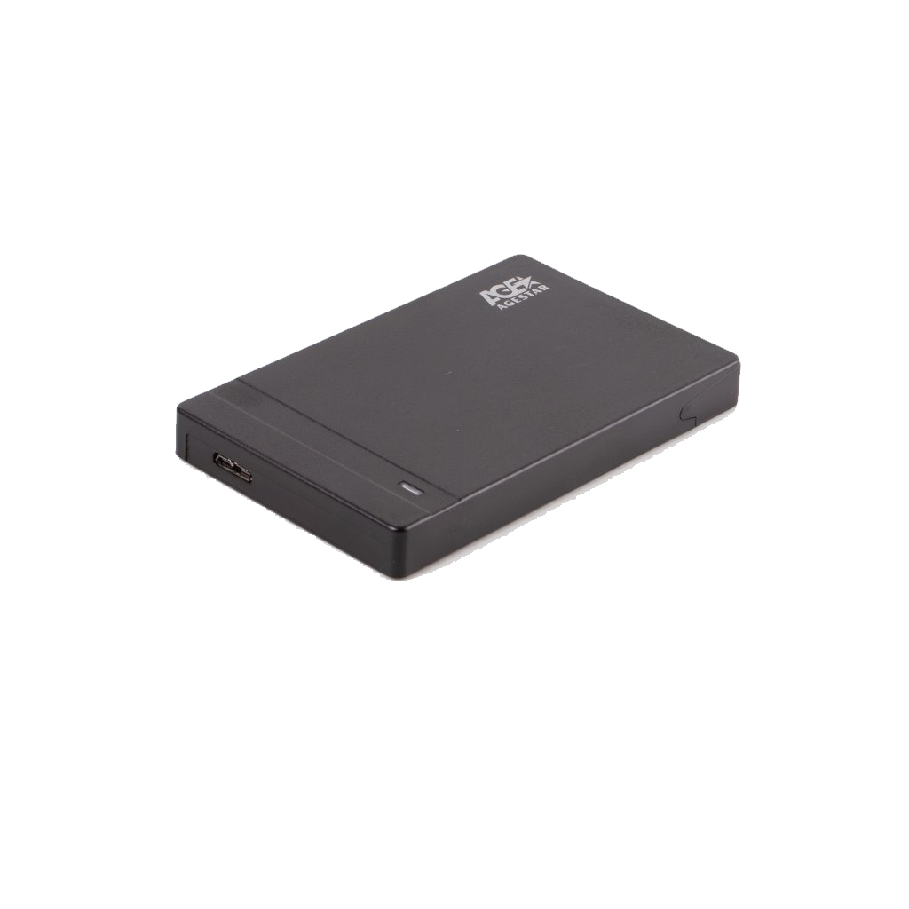 Кишеня зовнішня AgeStar 2.5", USB3.0, черный (3UB2P3) - зображення 1