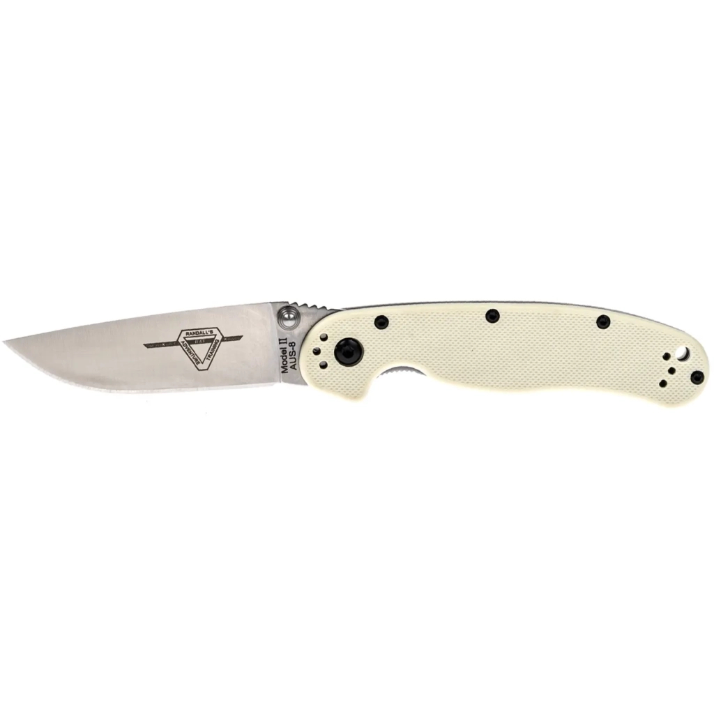 Ніж Ontario Knife RAT II AUS-8 Black, Black Blade (ON8861) - зображення 1