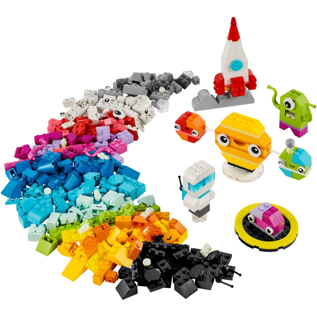 Конструктор LEGO Classic Творчі космічні обʼєкти 450 деталей (11037) - зображення 2