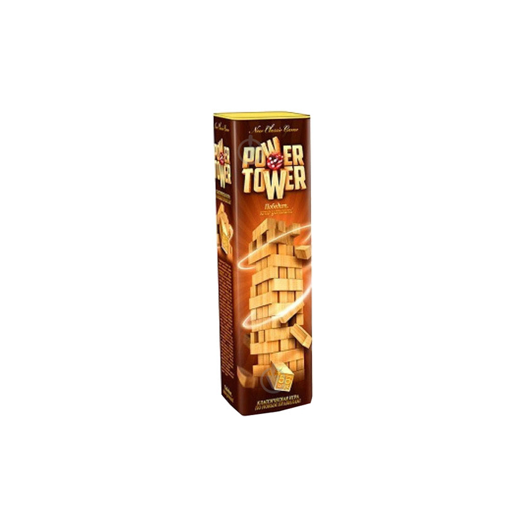 Настільна гра Danko Toys Джанга Power Tower, українська (РТ-01U) - зображення 1