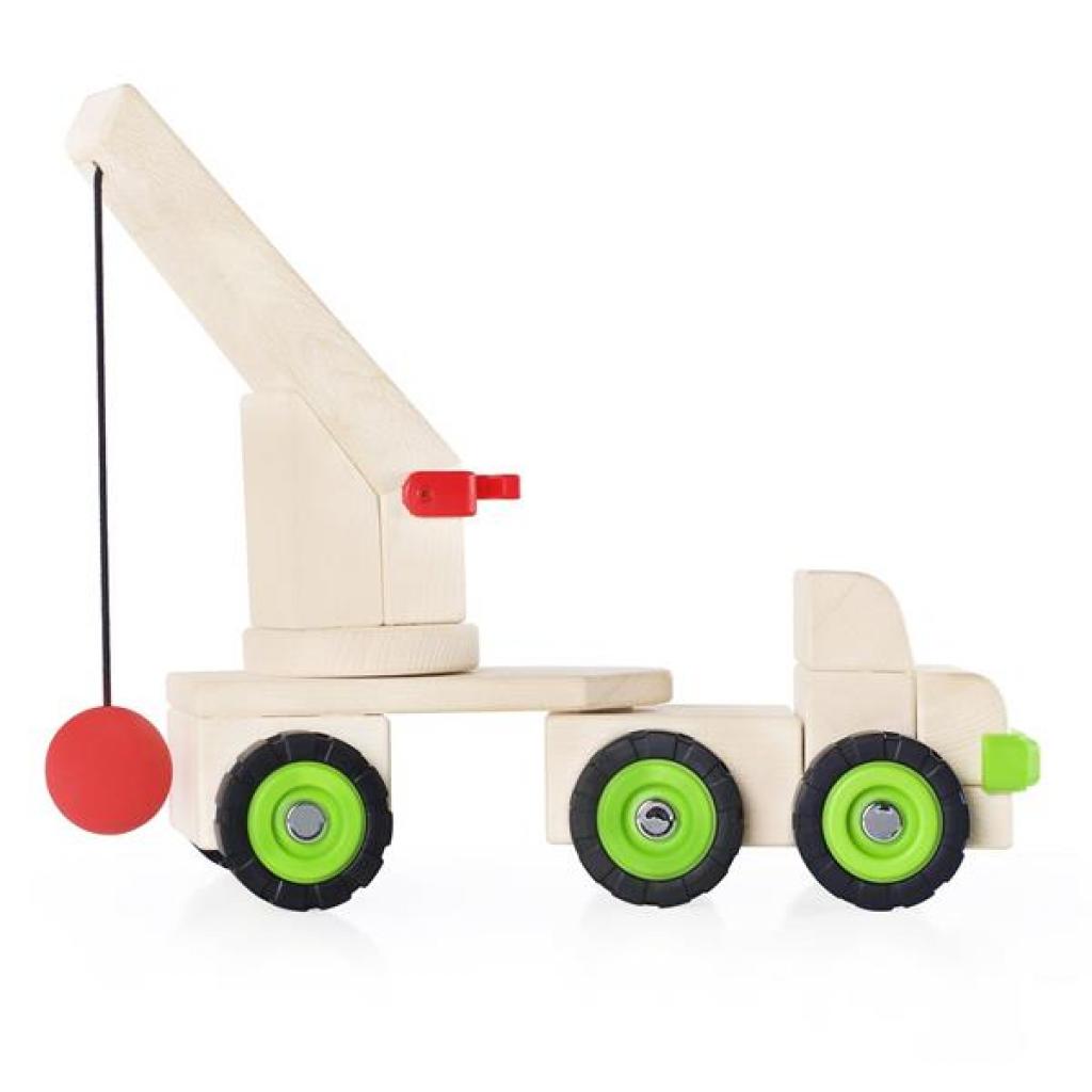 Спецтехніка Guidecraft Block Science Trucks Велика стінобитних машина (G7533) - зображення 4