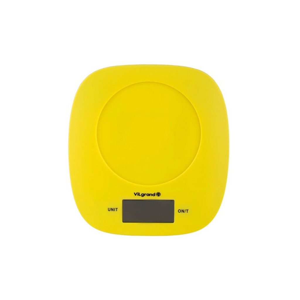 Ваги кухонні Erstech VKS-517 yellow - зображення 6