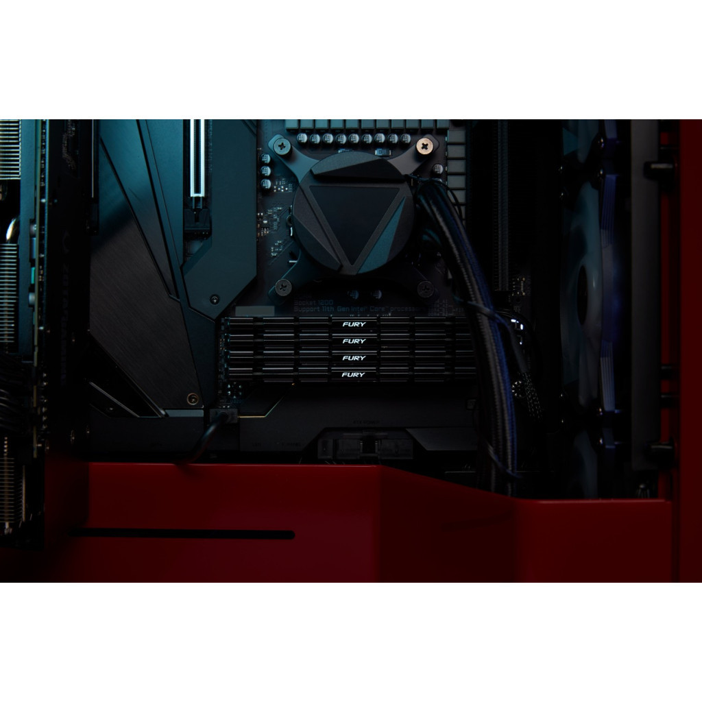 Модуль пам'яті для комп'ютера DDR4 32GB (2x16GB) 4266 MHz Renegade Kingston Fury (ex.HyperX) (KF442C19RB12K2/32) - зображення 11
