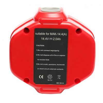 Акумулятор до електроінструменту PowerPlant для MAKITA GD-MAK-14.4(A) 14.4V 2Ah NICD (DV00PT0042) - зображення 2