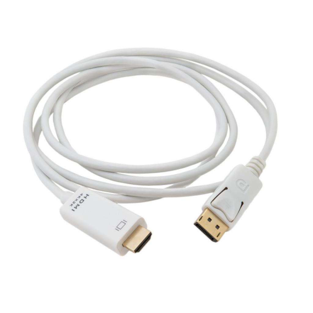 Кабель мультимедійний DisplayPort to HDMI 2.0m Extradigital (KBD1669) - изображение 5