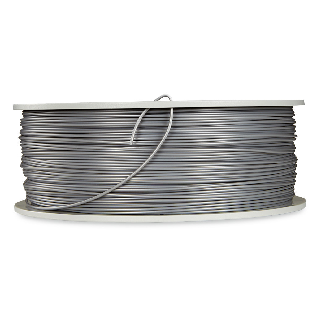 Пластик для 3D-принтера Verbatim ABS 1.75мм Aluminium Grey 1kg (55032) - зображення 3