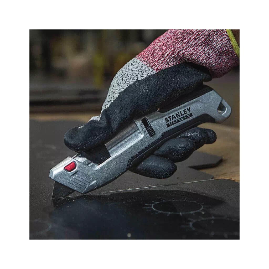 Ніж монтажний Stanley Tri-Slide Premium безпечний із лезами (FMHT10367-0) - изображение 4