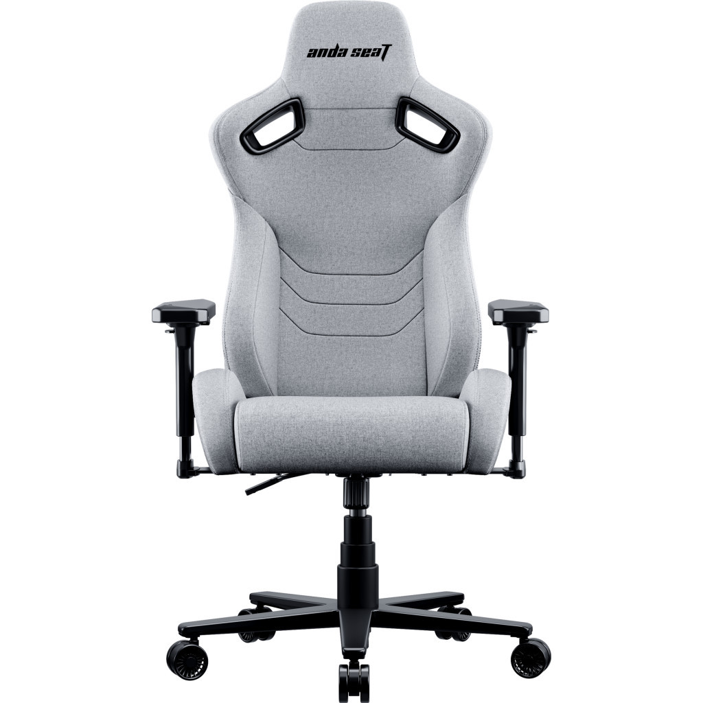 Крісло ігрове Anda Seat Kaiser Frontier Fabric XL Grey Linen (AD12YXL-17-G-F) - зображення 2