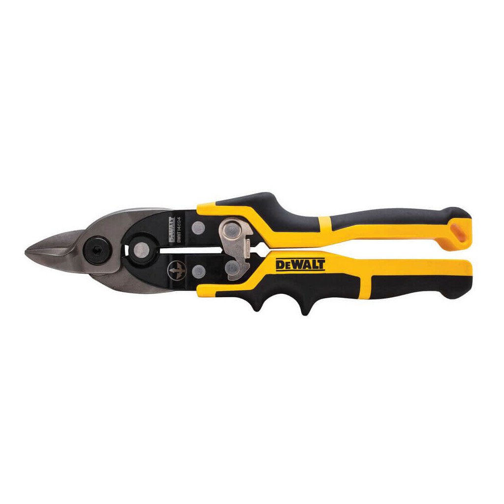Ножиці по металу DeWALT BULLNOSE ERGO Aviation прямі з короткими губками L=235 мм (DWHT14694-0) - зображення 1